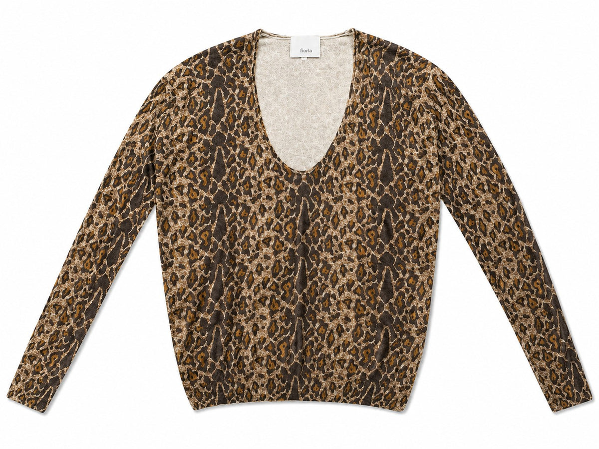The Crosby Leopard Sweater