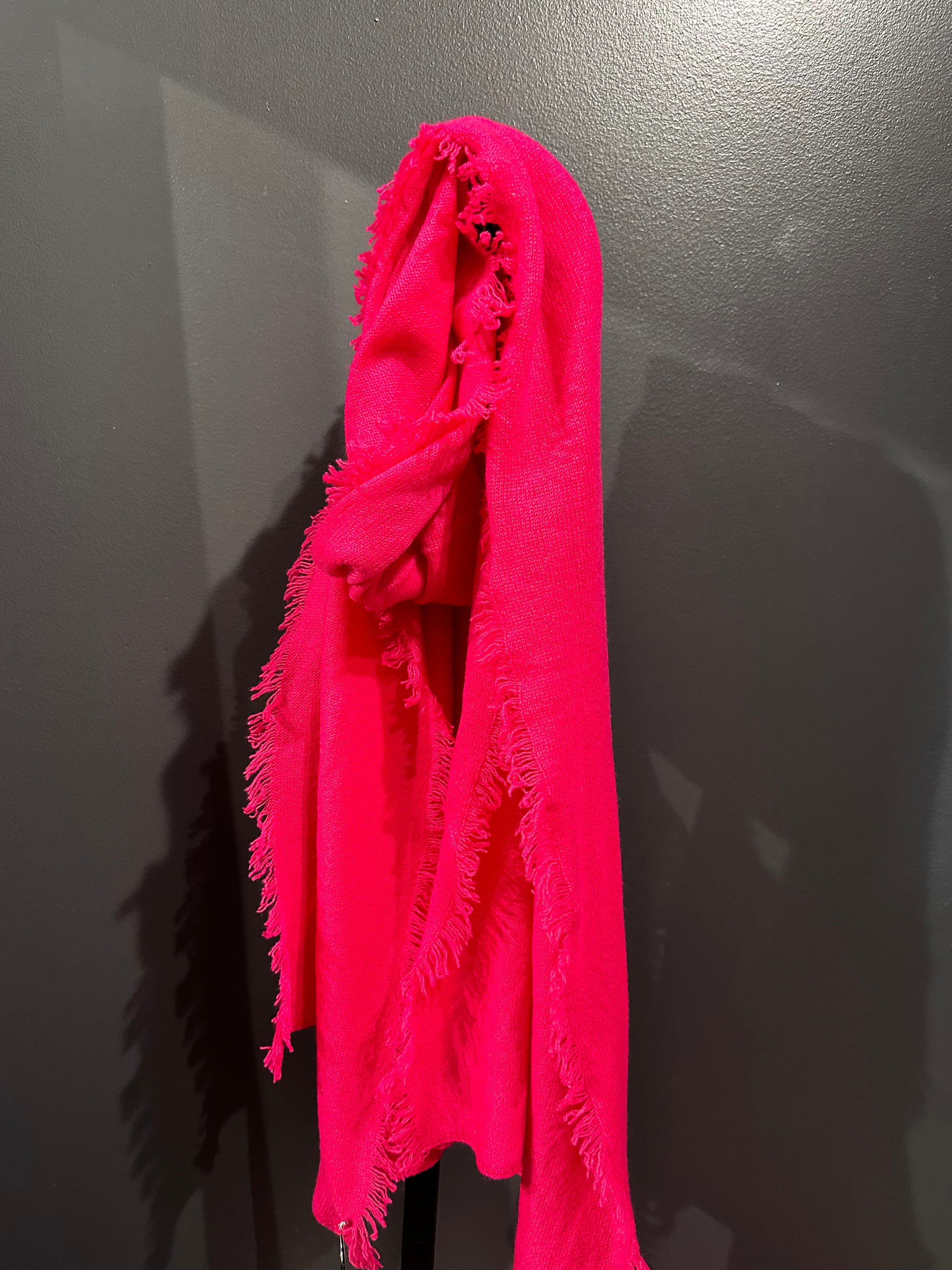 Tiburon Cashmere Scarf Miami Pink