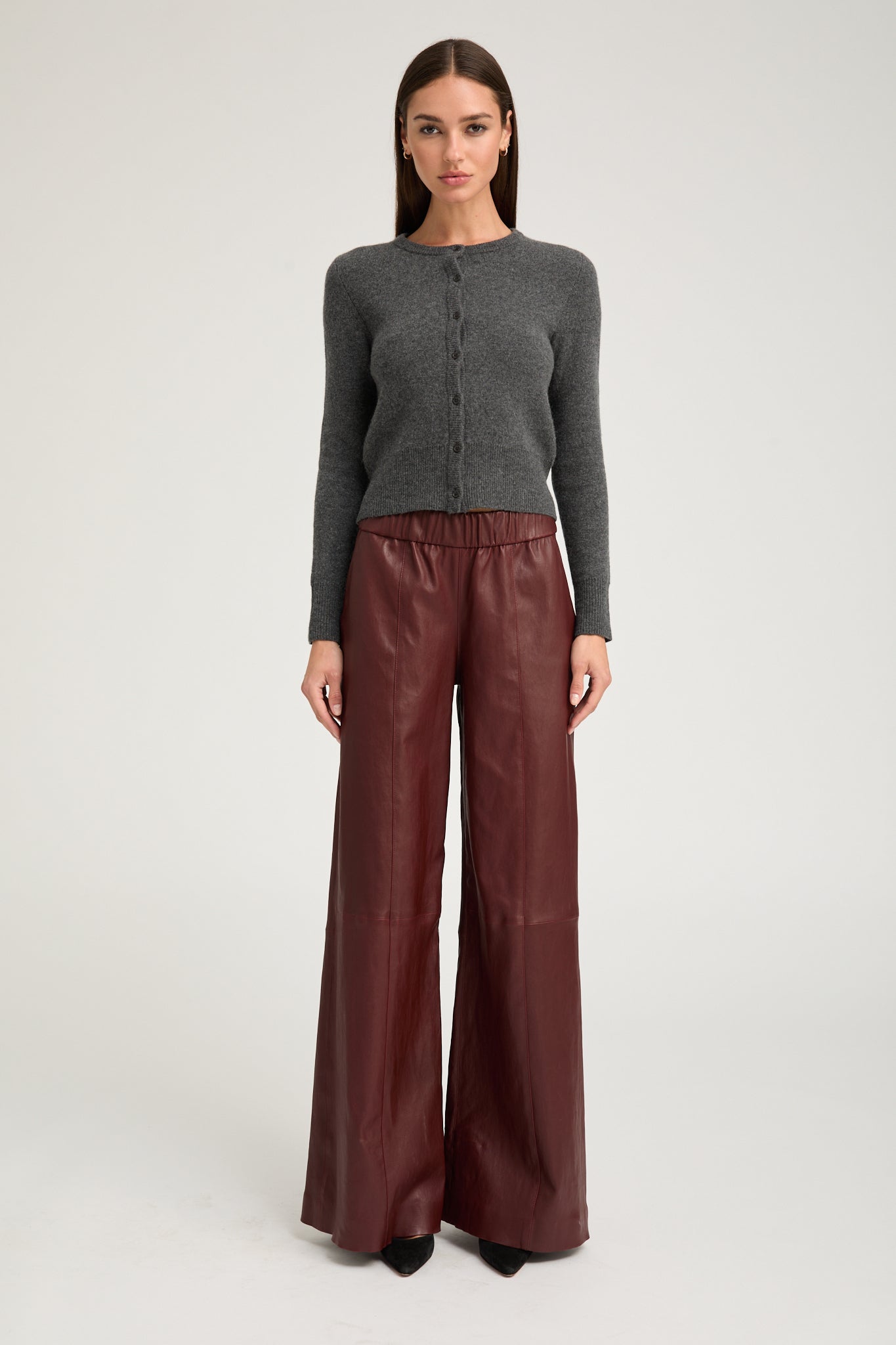 【2plan】Ventus pintuck wide slacks Designer fashion, Seoul-fully created | W Concept