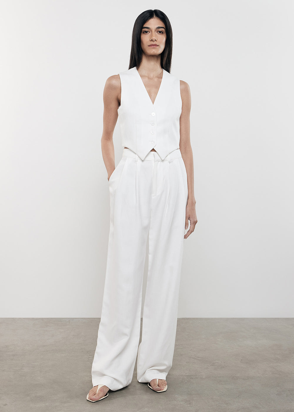Twill Vest – FIORLA
