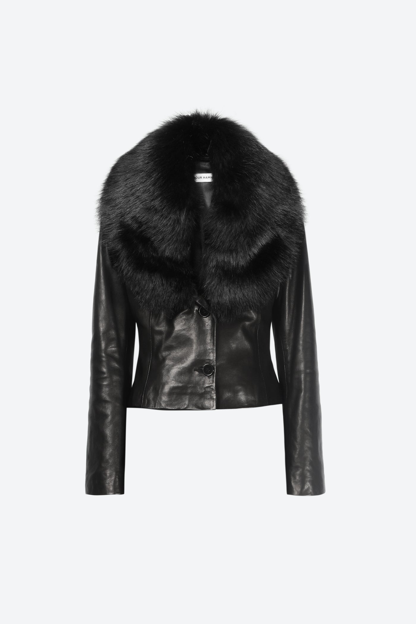 Amber - 90's Leather Blazer – FIORLA